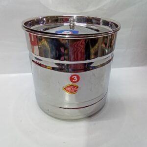 STAINLESS STEEL SHEER DABBA (NO:3)
