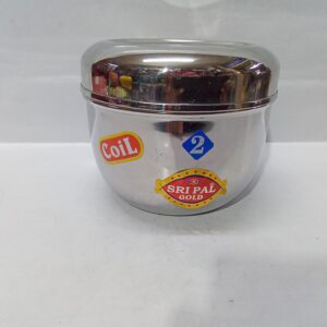 STAINLESS STEEL APPLE DABBA (NO:2)