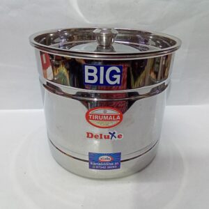 STAINLESS STEEL FUNCTION SHEER DABBA DELUXE (BIG)