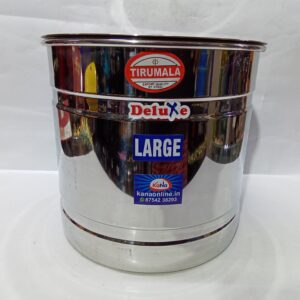 STAINLESS STEEL FUNCTION SHEER DABBA DELUXE (LARGE)