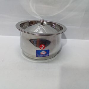 STAINLESS STEEL SERVING DISH (NO:3)