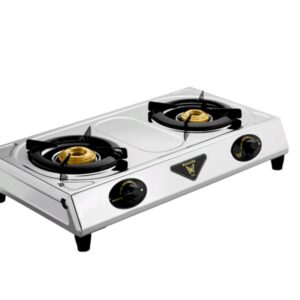 Butterfly Ace Stainless Steel Manual Gas Stove (2 Burners)
