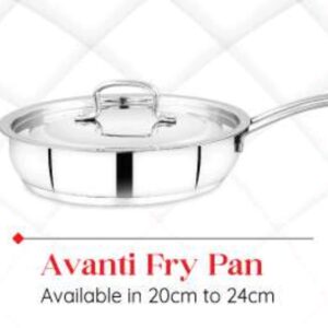 MAHAA STAINLESS STEEL FRY PAN