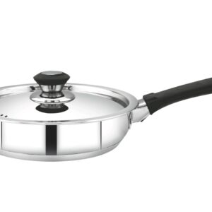 MAHAA STAINLESS STEEL CHROMA TRY PAN