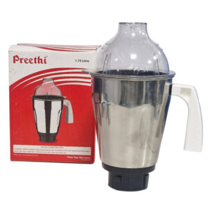 Preethi 1.75 Ltr taper wet grinding jar (MGA514) Mixer Juicer Jar (1.75 L)