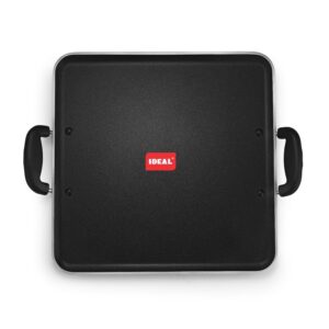 IDEAL Ever Non-Stick Square Pathiri Tawa for dosa chappati Gas top Compatible (30x30) Brand: IDEAL
