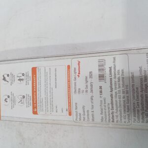 BUTTERFLY-ELECTRIC GAS LIGHTER(ELITE)