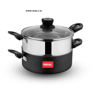 Ideal Amy Nonstick Momos Maker 20cm – Multipurpose Steamer for Healthy Cooking