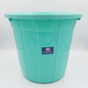 plastic dustbin.