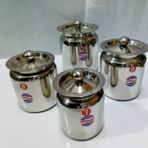 STAINLESS STEEL GHEE POT