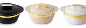 Cello Gold Crust Insulated Casserole  Brown | Double Walled, PU Insulated | Hot Pot Case Keeps Food Fresh & Hot for Long Hours | Casserole Set for Roti, Chapati, Rice