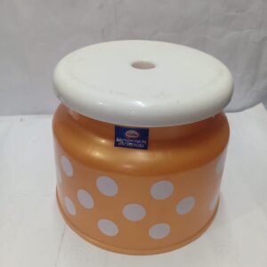 Polka Dot Cylindrical Multipurpose Stool