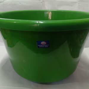 Max-Capacity Heavy-Duty Round Utility Tub – Evergreen