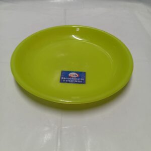 Premium Red Glossy Melamine Medium Plate