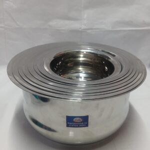Stainless Steel Adukku Pathiram (Stainless Steel Belly Shape Bowl)