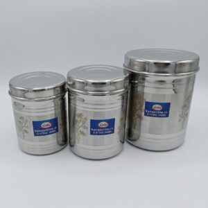 Stainless Steel Adukku pathiram (Stainless steel Storage container with lid)