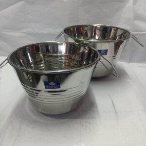 Stainless Steel Serving Bucket with Side Handle
