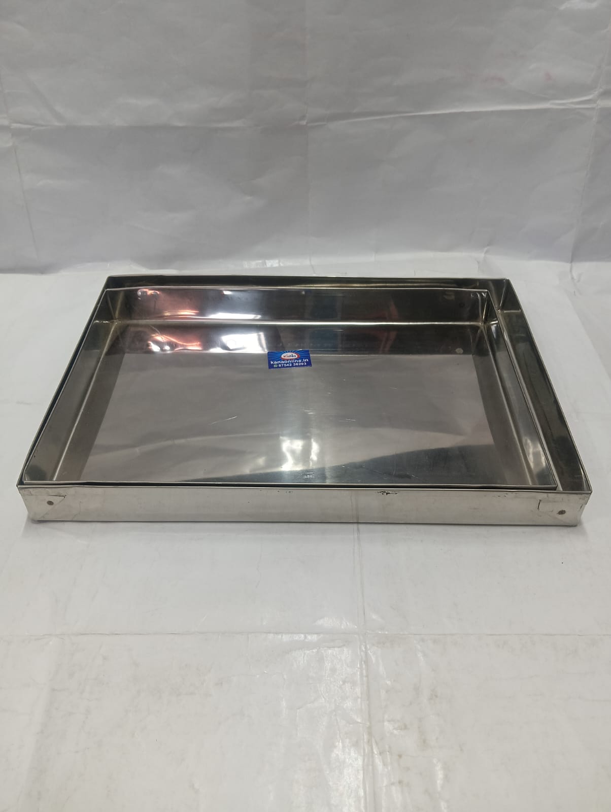 Stainless Steel Rectangular Deep Trays - Image 2