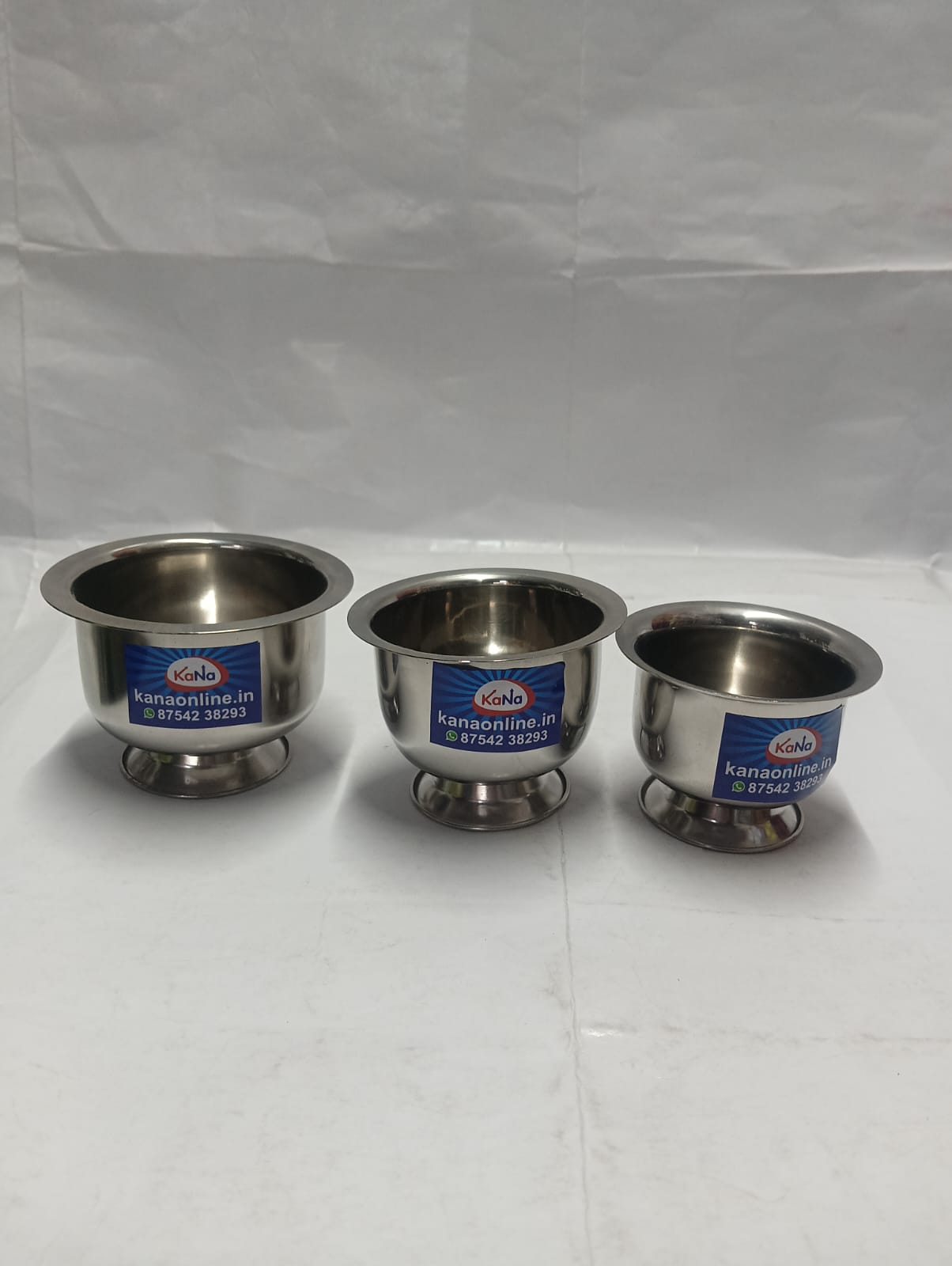 Stainless Steel Multi-Purpose Serving & Pooja Bowl with Stand