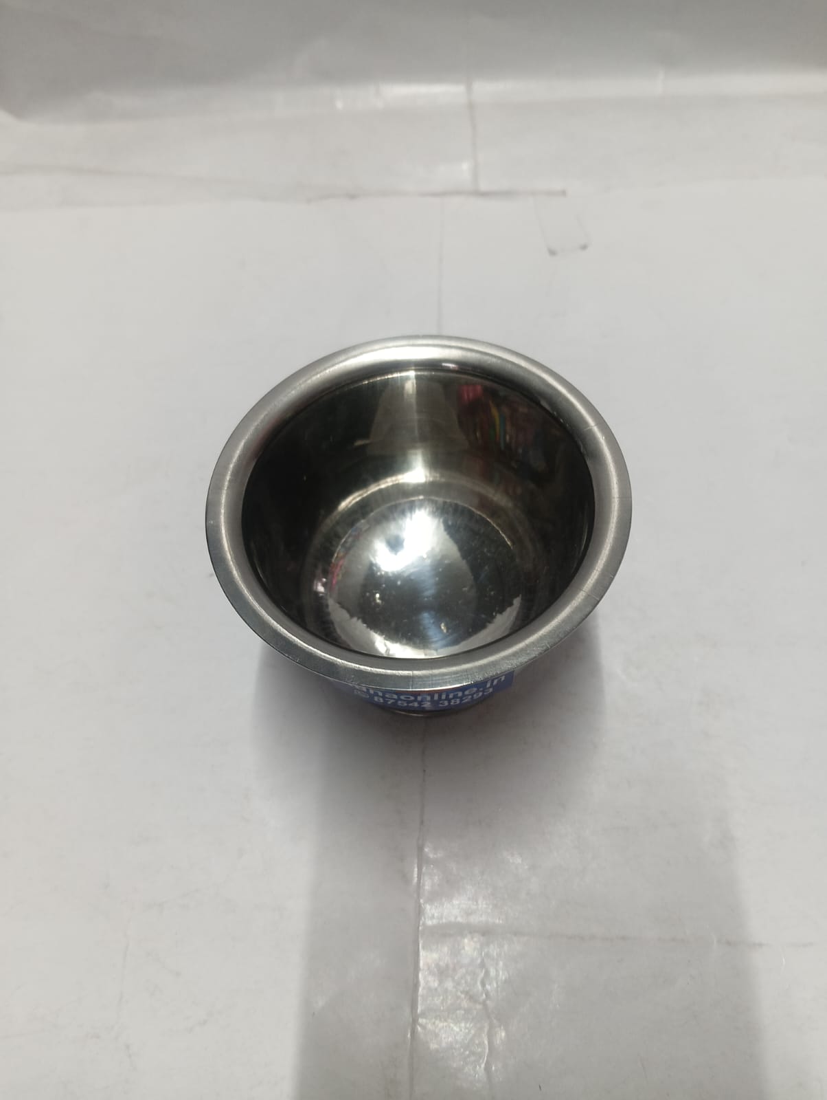 Stainless Steel Multi-Purpose Serving & Pooja Bowl with Stand - Image 4