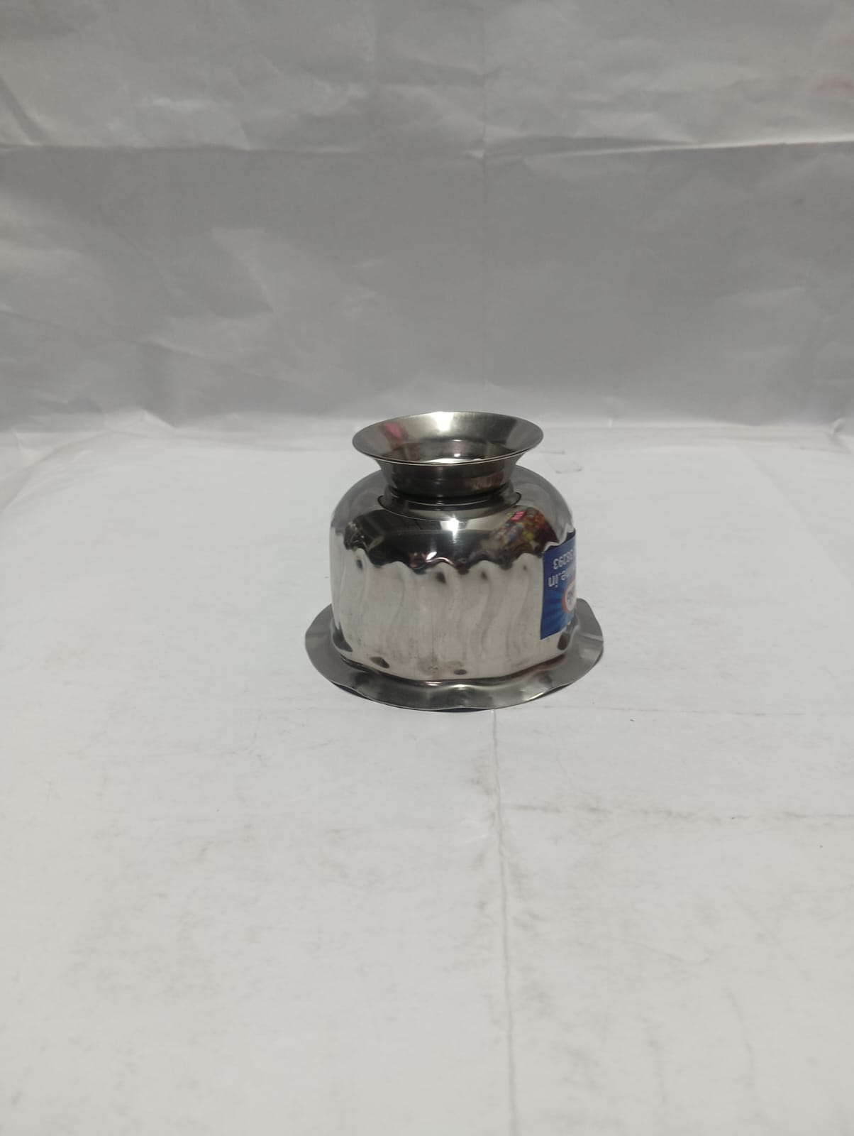 Stainless SteelFlower Designed Multi-Purpose Serving & Pooja Bowl with Stand - Image 3