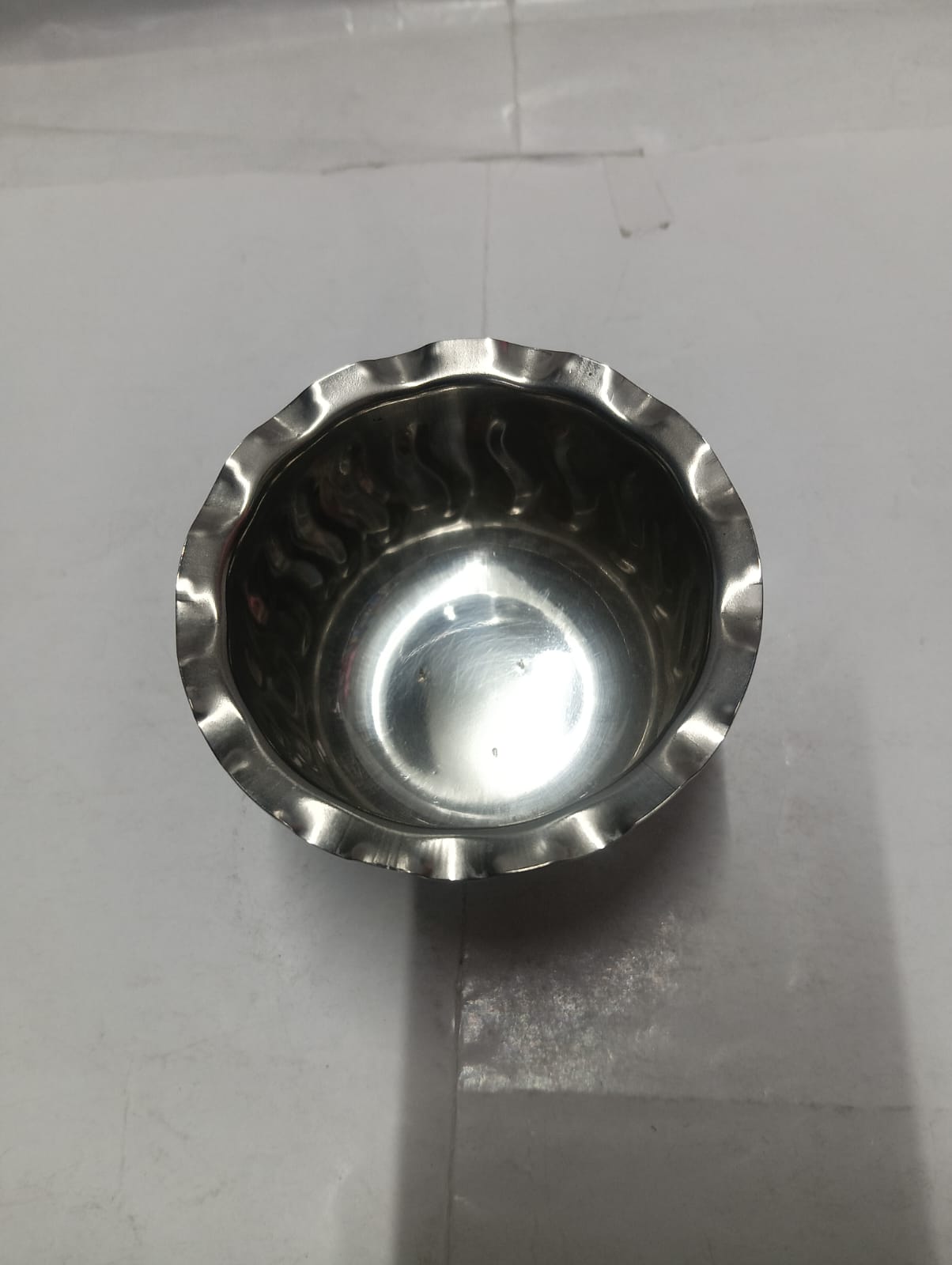Stainless SteelFlower Designed Multi-Purpose Serving & Pooja Bowl with Stand - Image 6