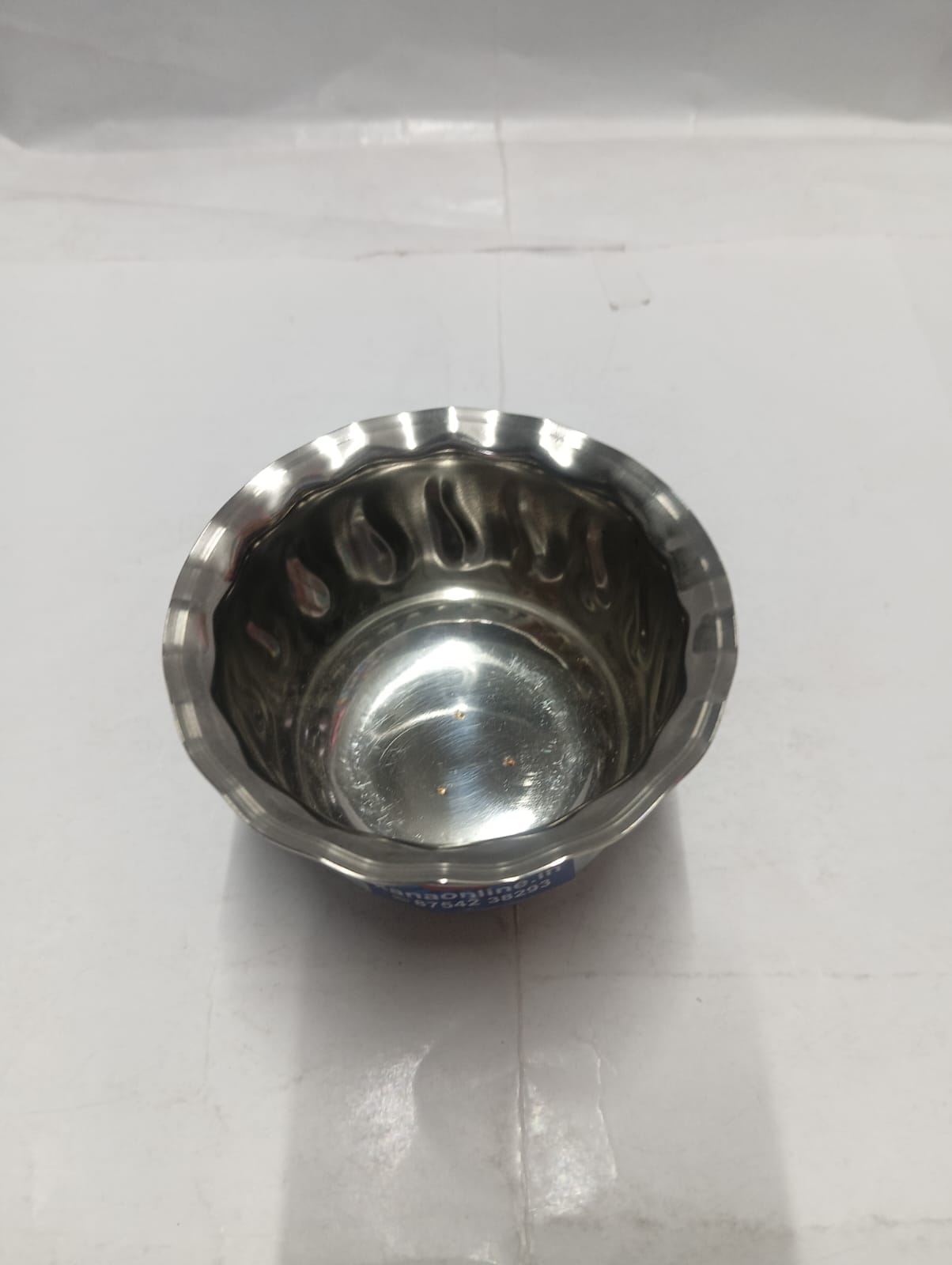 Stainless SteelFlower Designed Multi-Purpose Serving & Pooja Bowl with Stand - Image 8