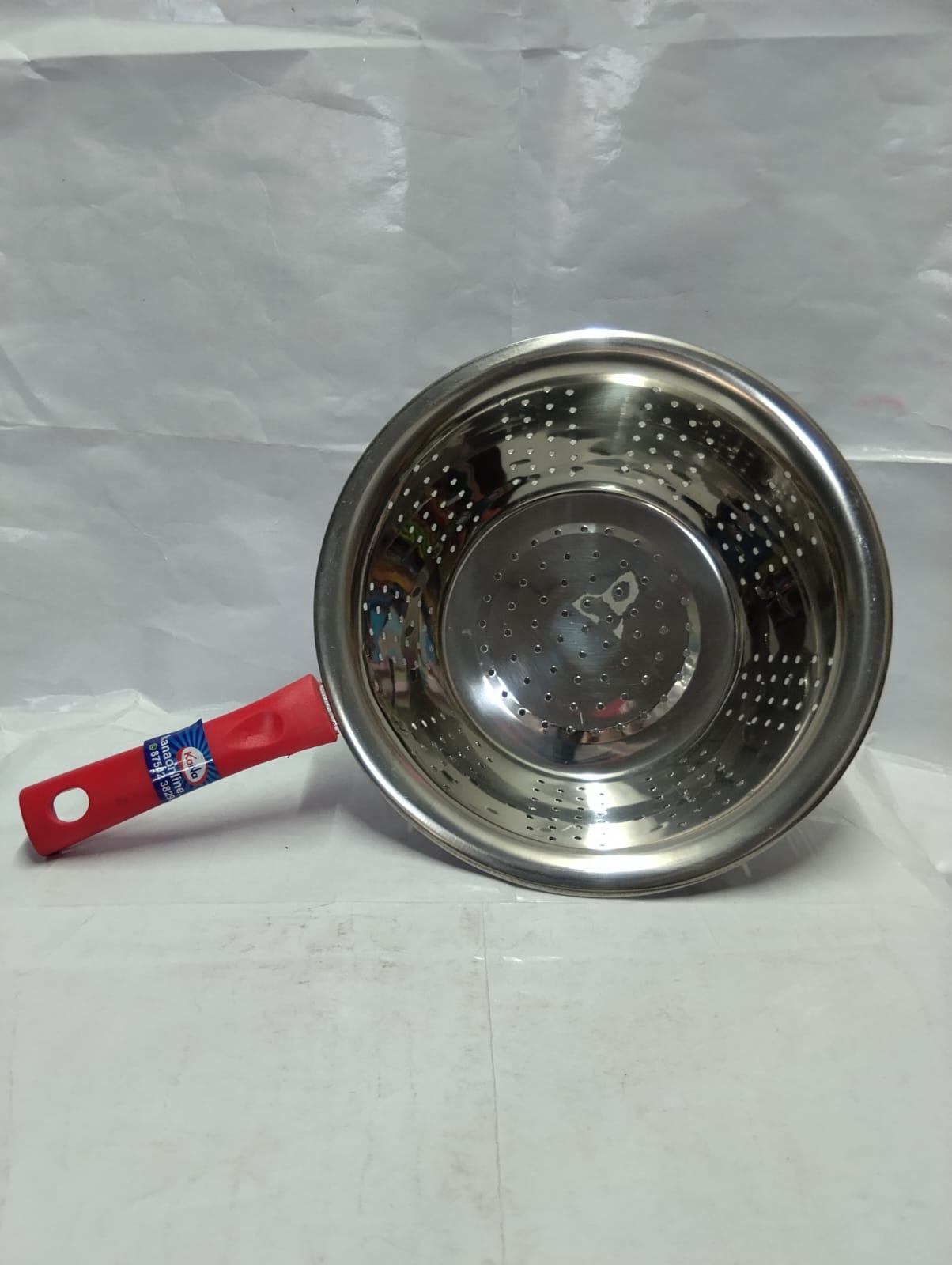 Stainless Steel Vegetable Strainer With Handle