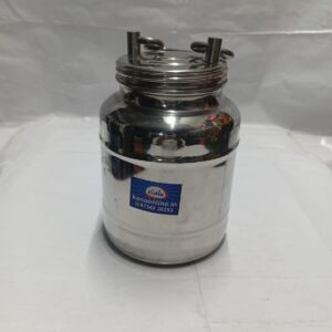 Stainless Steel Screw-Top Milk & Liquid Carrier (Thooku Chatti)