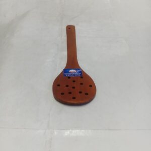 Wooden Ootai Karandi (Wooden Slotted Spatula)
