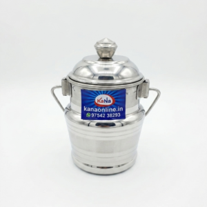 Stainless Steel Ghee & Oil Pot (Adukku/Oil Canister)