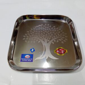 S.S FANCY SQUARE PLATE (NO:03)