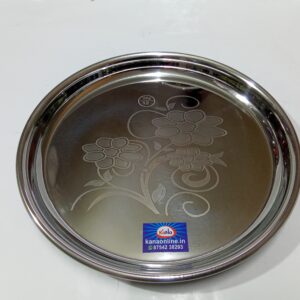 S.S FANCY DEEP RICE PLATE (NO:12)