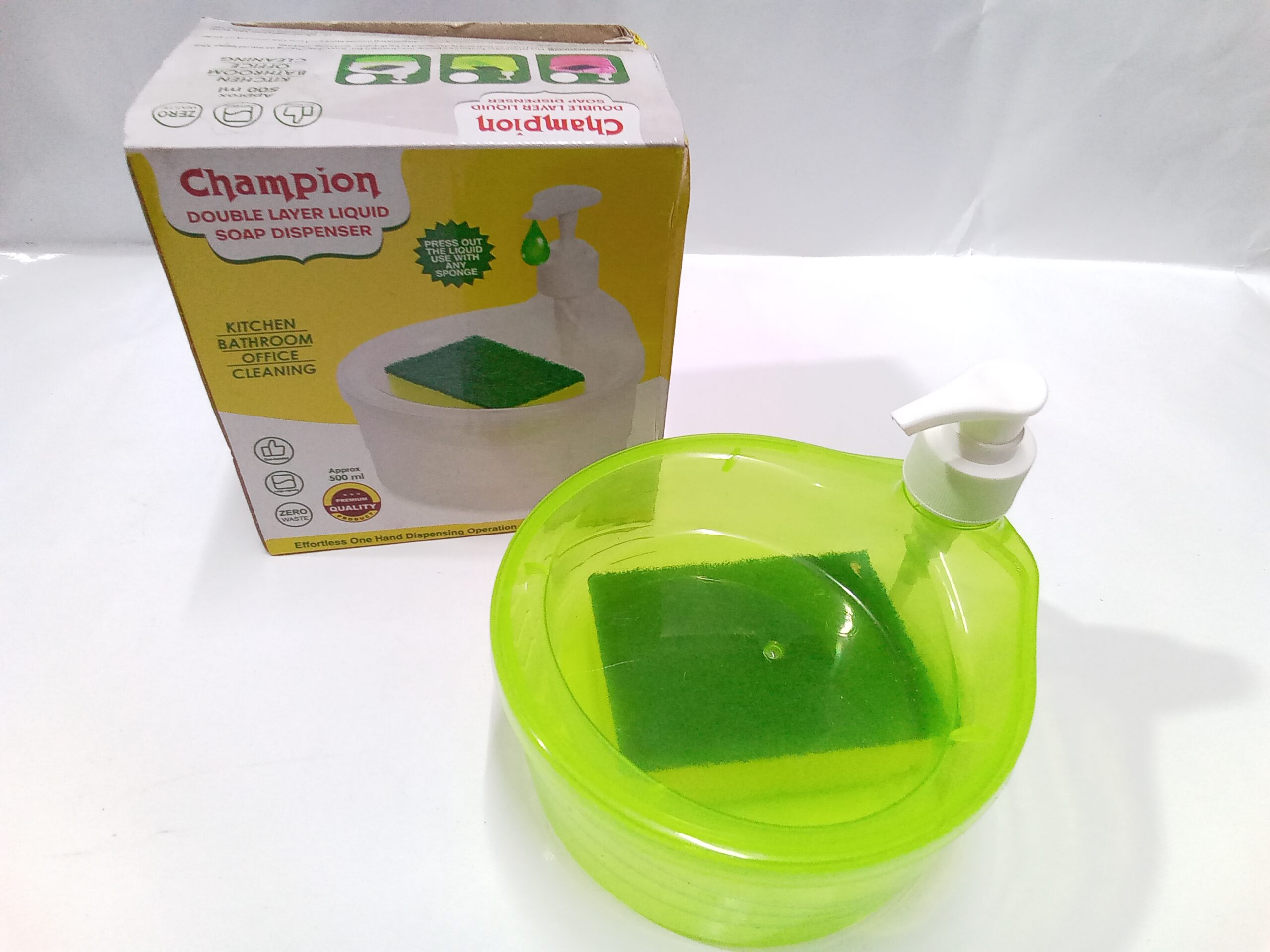 CHAMPION-DOUBLE LAYER LIQUID SOAP DISPENSER