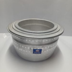 Traditional High-Grade Aluminum Vaana (Deep Cooking Vessel)
