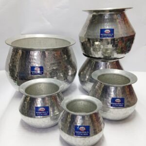 Traditional Hammered Aluminium Deksha