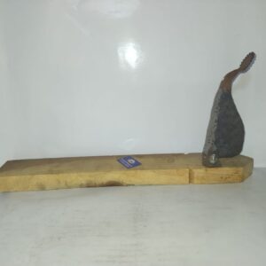Wooden Aruvamanai With Iron Blade