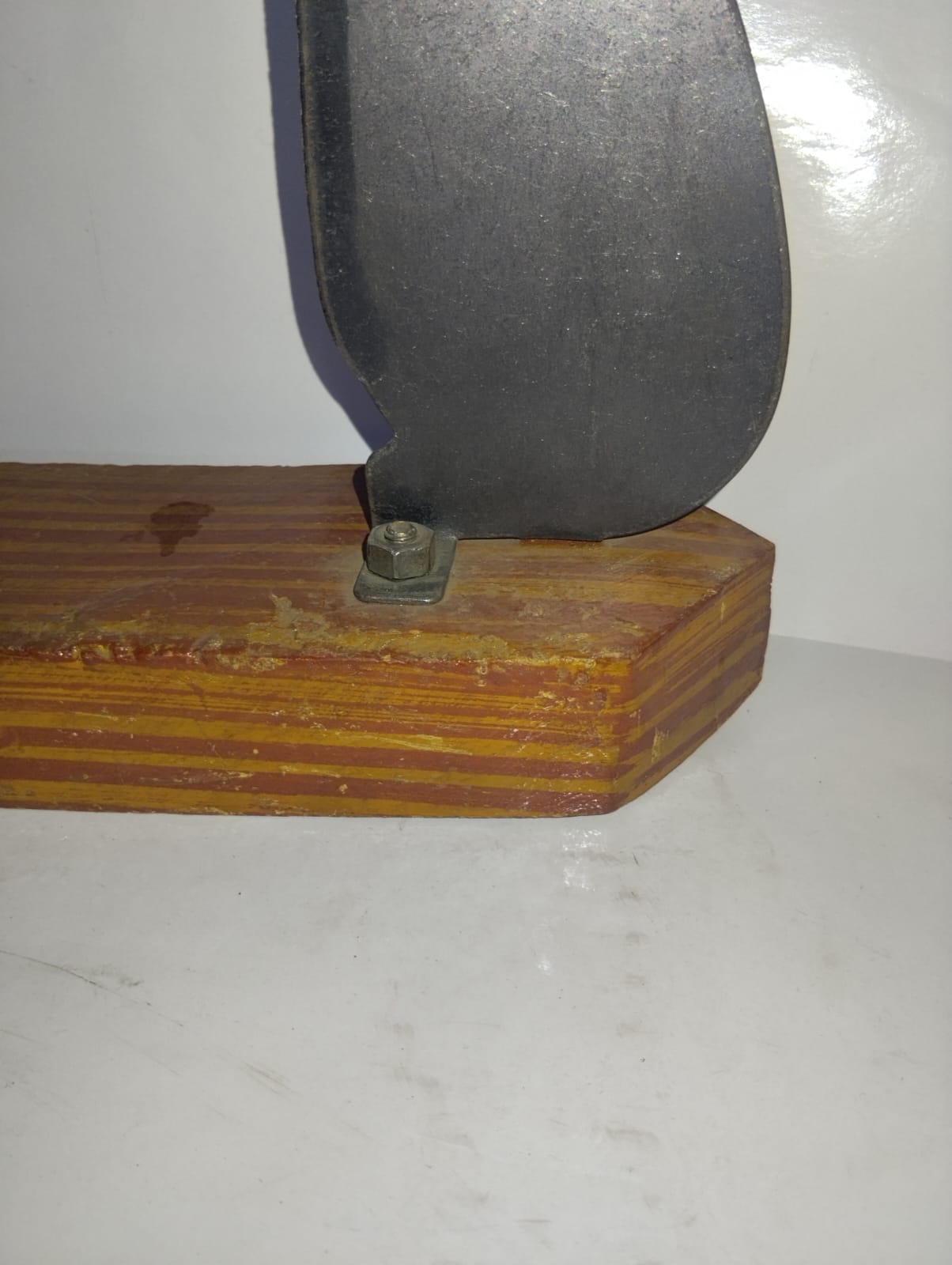 Wooden Aruvamanai With Iron Blade - Image 4