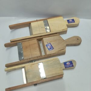 Wooden Bajji Slicer With Steel Blade