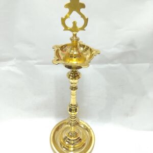 Indian Traditional Brass Festival Oil Kuthu Velakku