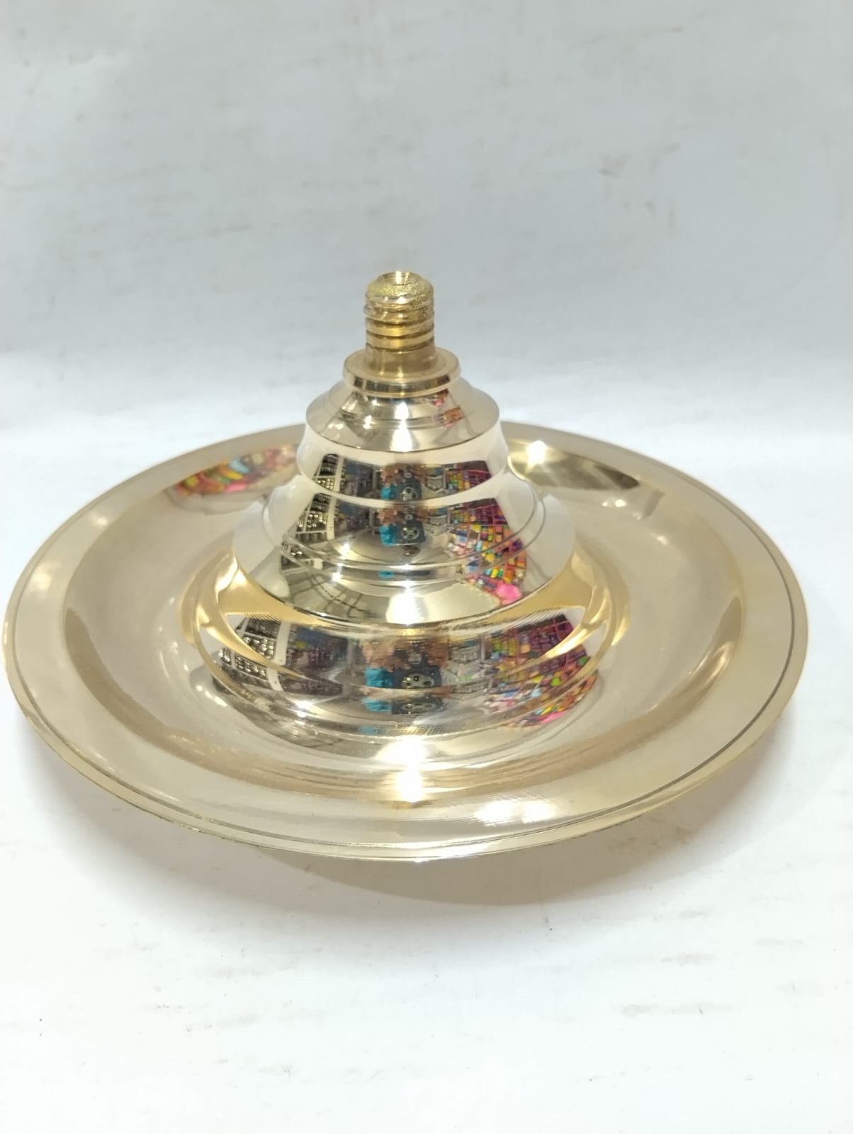 Premium Traditional Brass Festivel Kuthu Velakku - Image 5