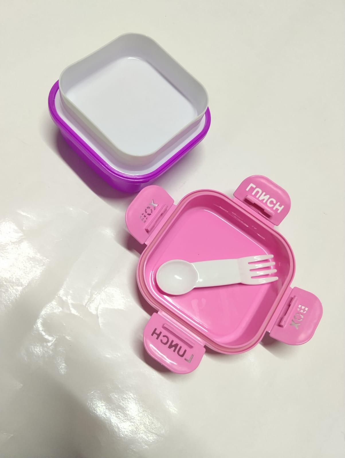 Colorful Plastic Snacks Box - Image 2