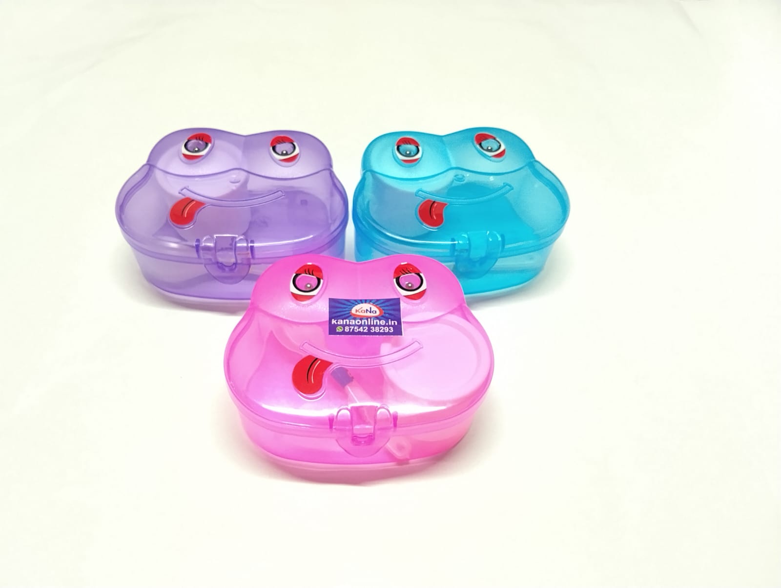 Colorful Plastic Snacks Box - Image 2