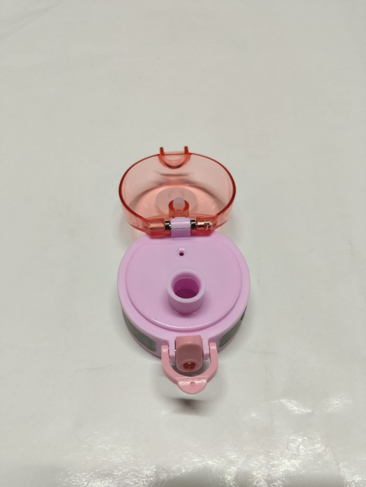 Plastic Flip-Top Water Bottle - Image 4