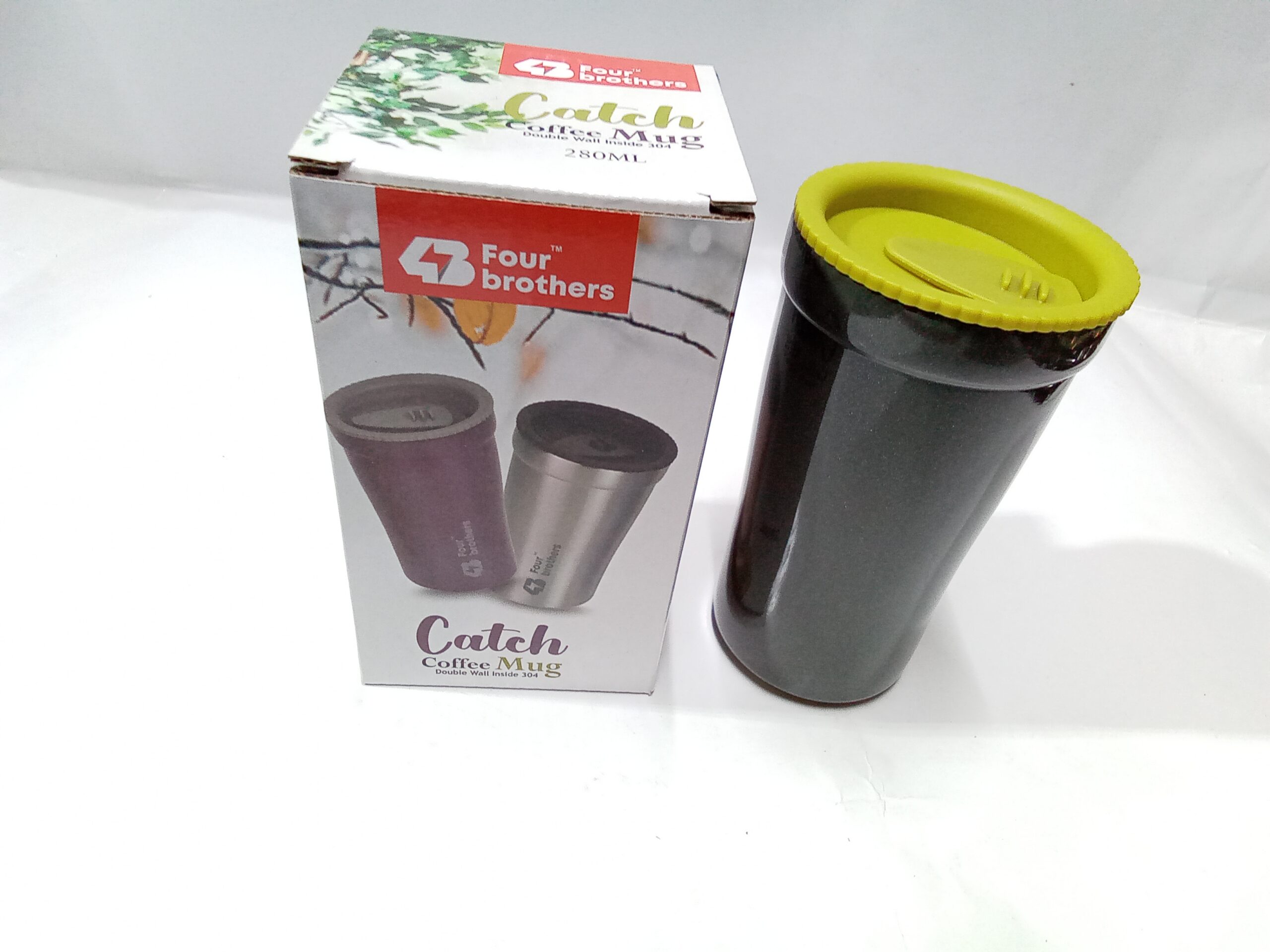 FOUR BROTHERS-CATCH COFFEE MUG(280ML)