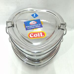 Premium Heart-Shaped Stainless Steel Lunch Box