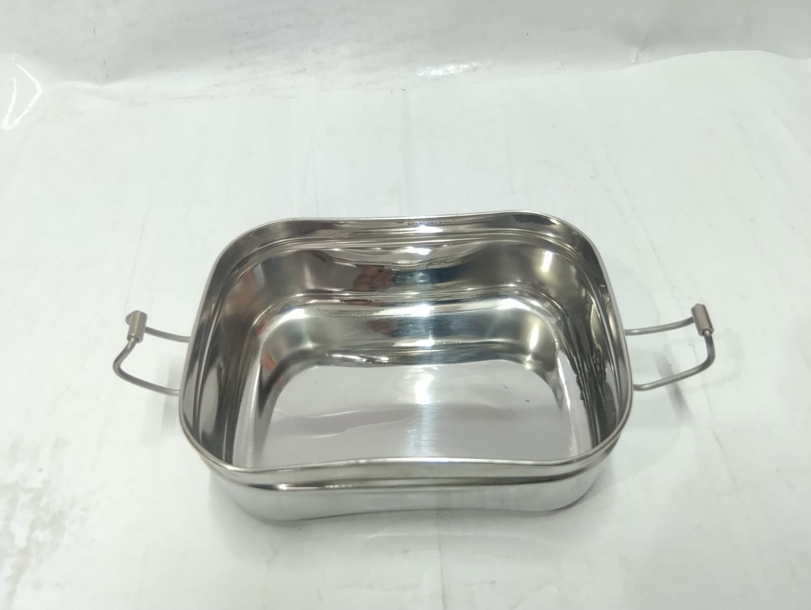 Premium Butterfly-Embossed Stainless Steel Lunch Box - Image 2