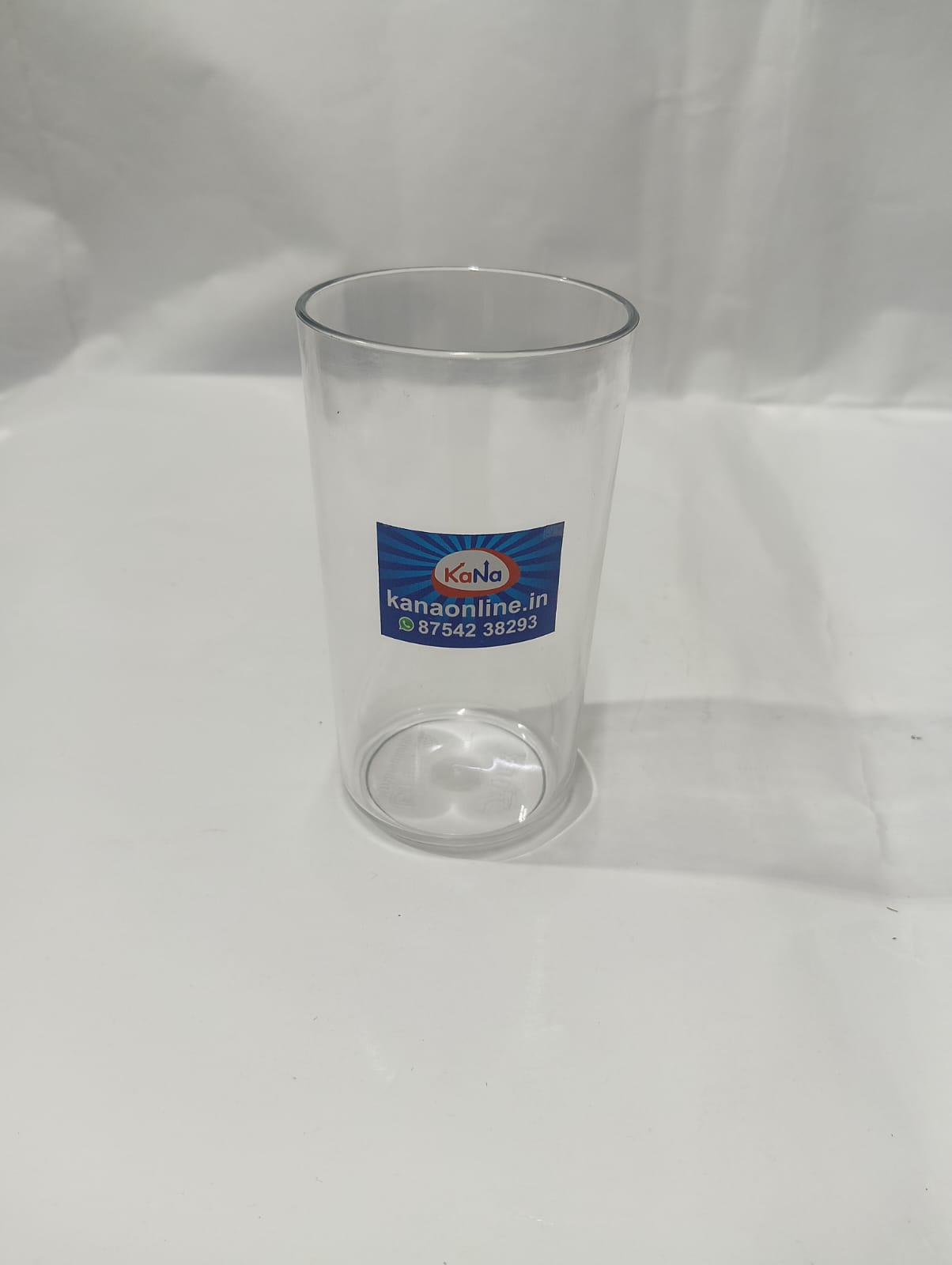 Premium Unbreakable Clear Plastic Drinking Glass 300ml
