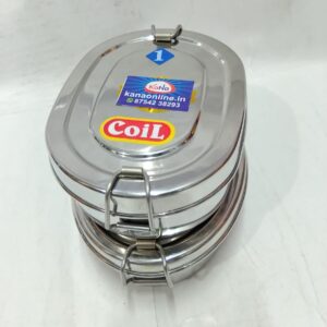 Premium Stainless Steel  Lunch Box With Clip Top