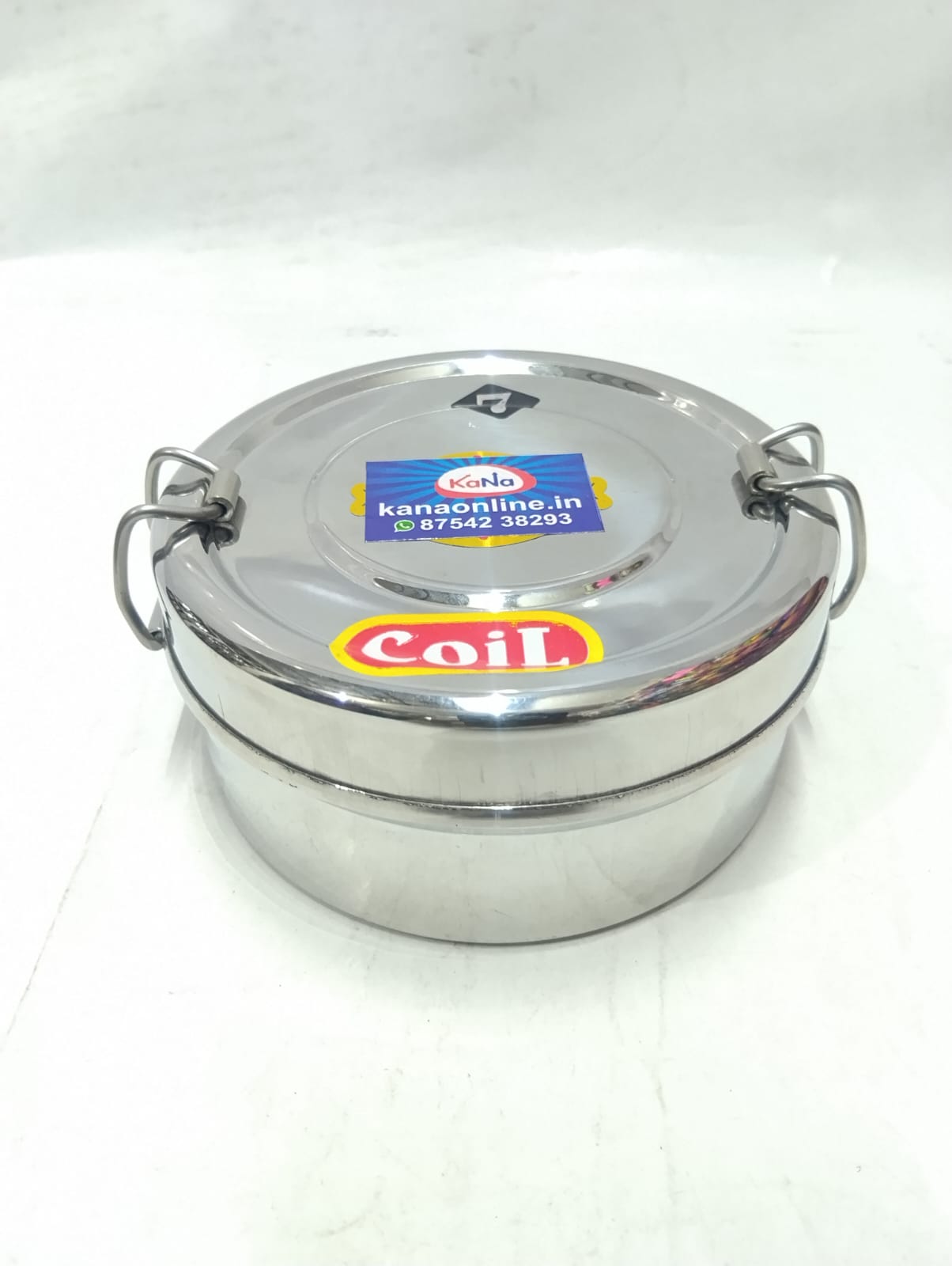 Premium Stainless Steel Round Lunch Box